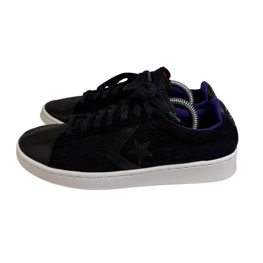 Converse Pro Leather Low Skate Women's Size 9.5 Black Casual Sneakers